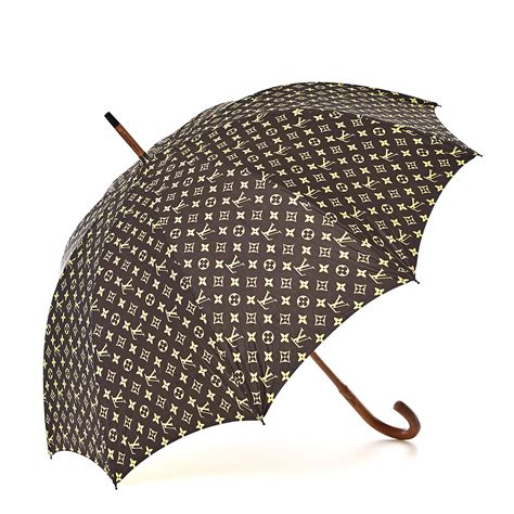 LOUIS VUITTON Monogram Parasol Parapluie Umbrella.